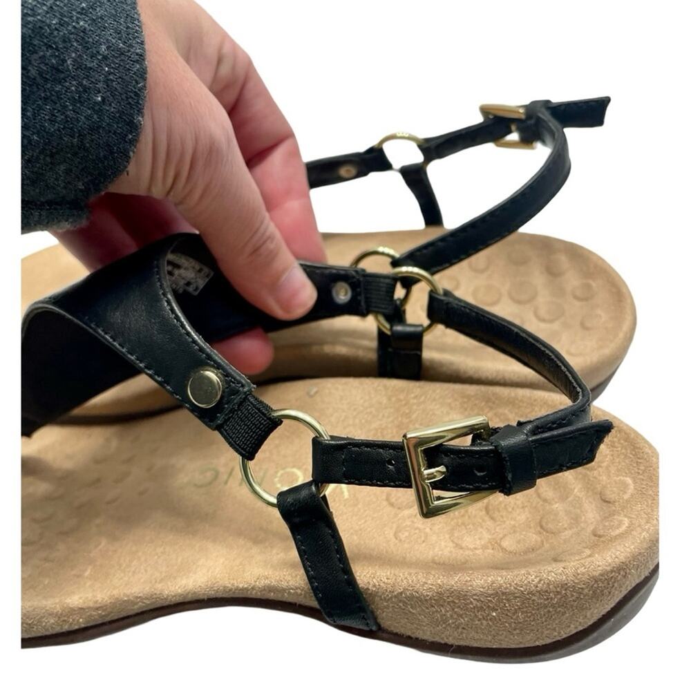 Vionic Black Sandals With Adjustable Strap And Cu… - image 6